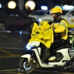 Food delivery rider