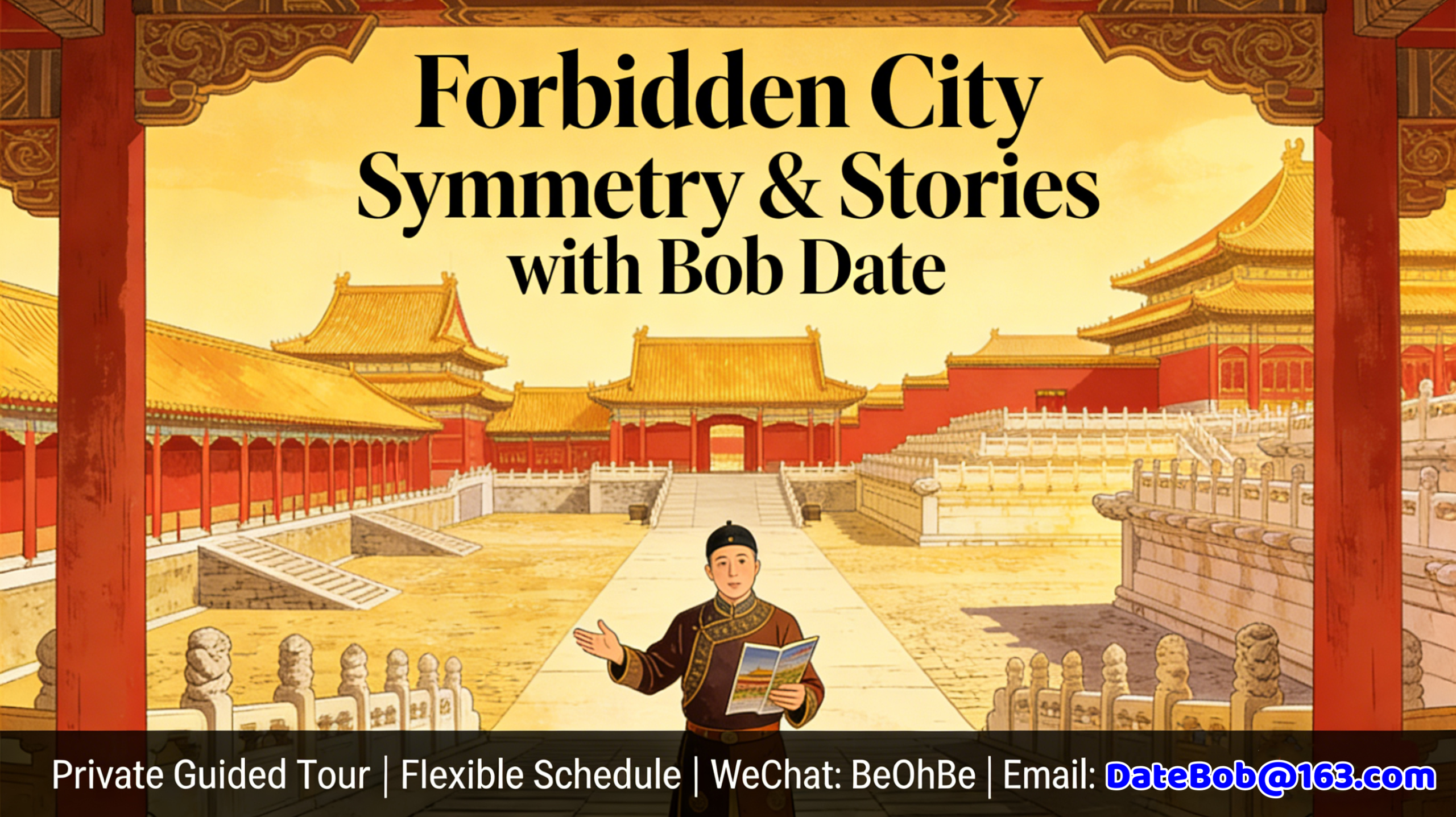 Forbidden City Symmetry & Stories with Bob Date