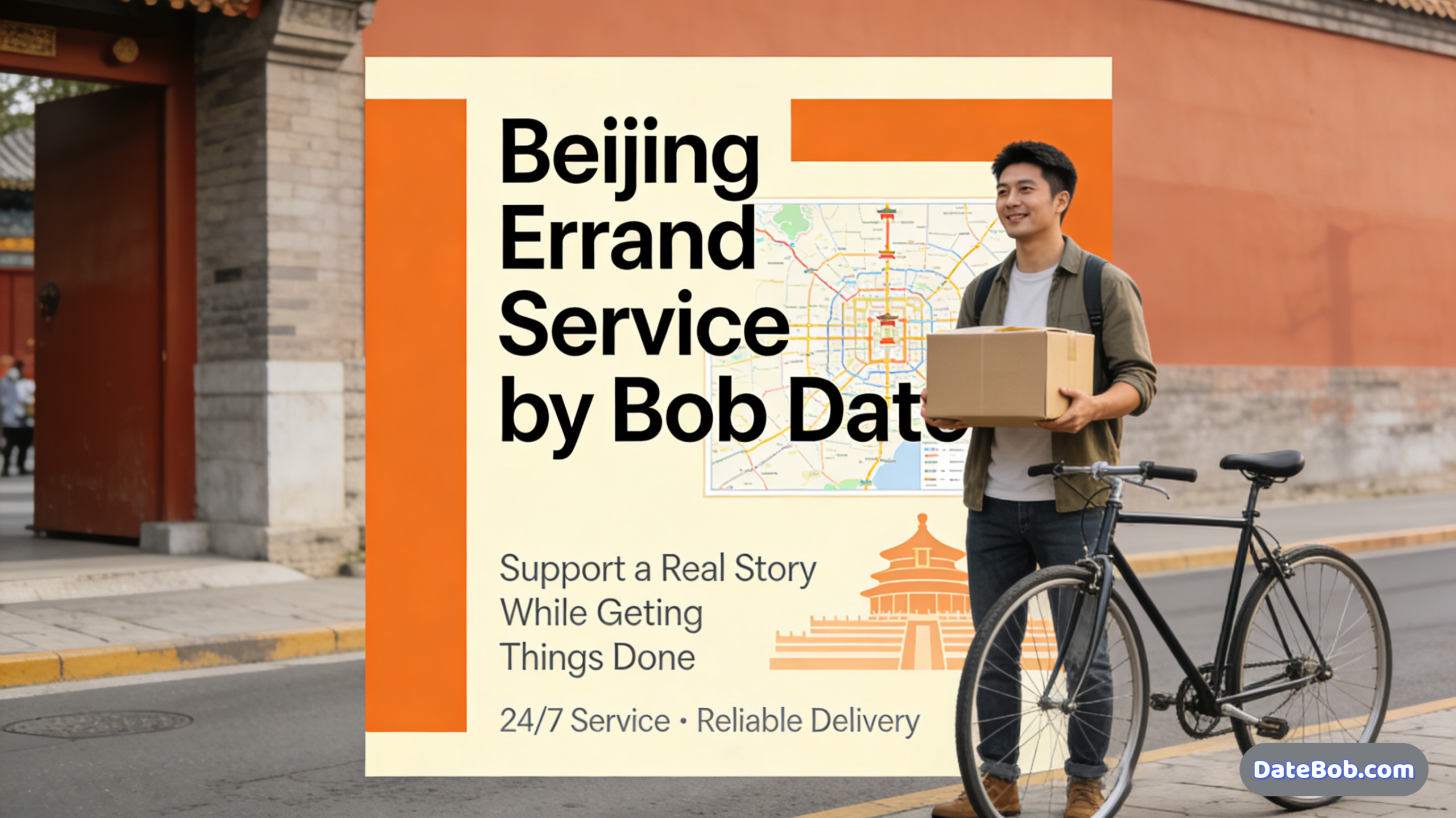 Beijing Errand Service by Bob Date – Support a Real Story While Getting Things Done