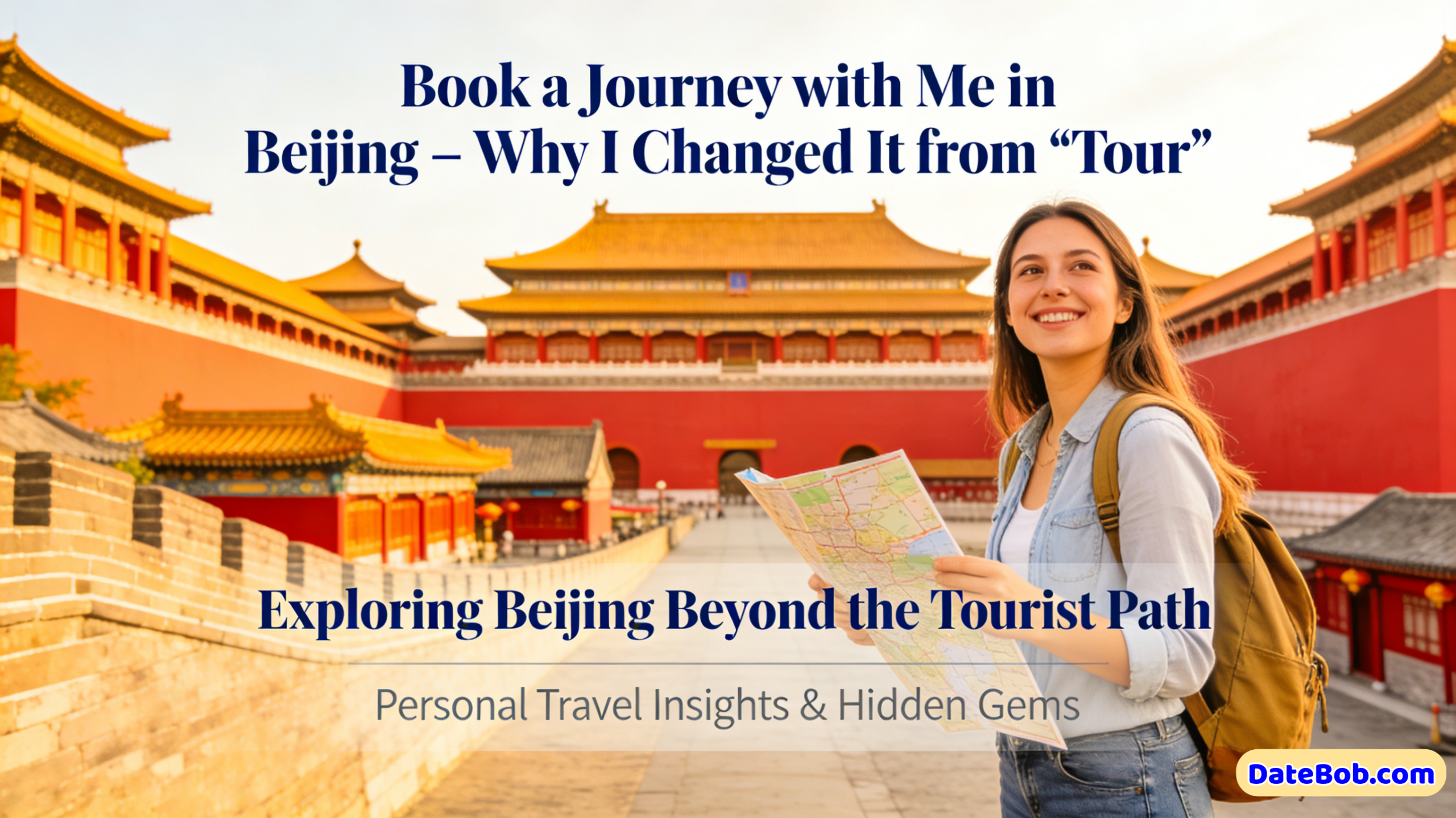 Book a Journey with Me in Beijing – Why I Changed It from “Tour”