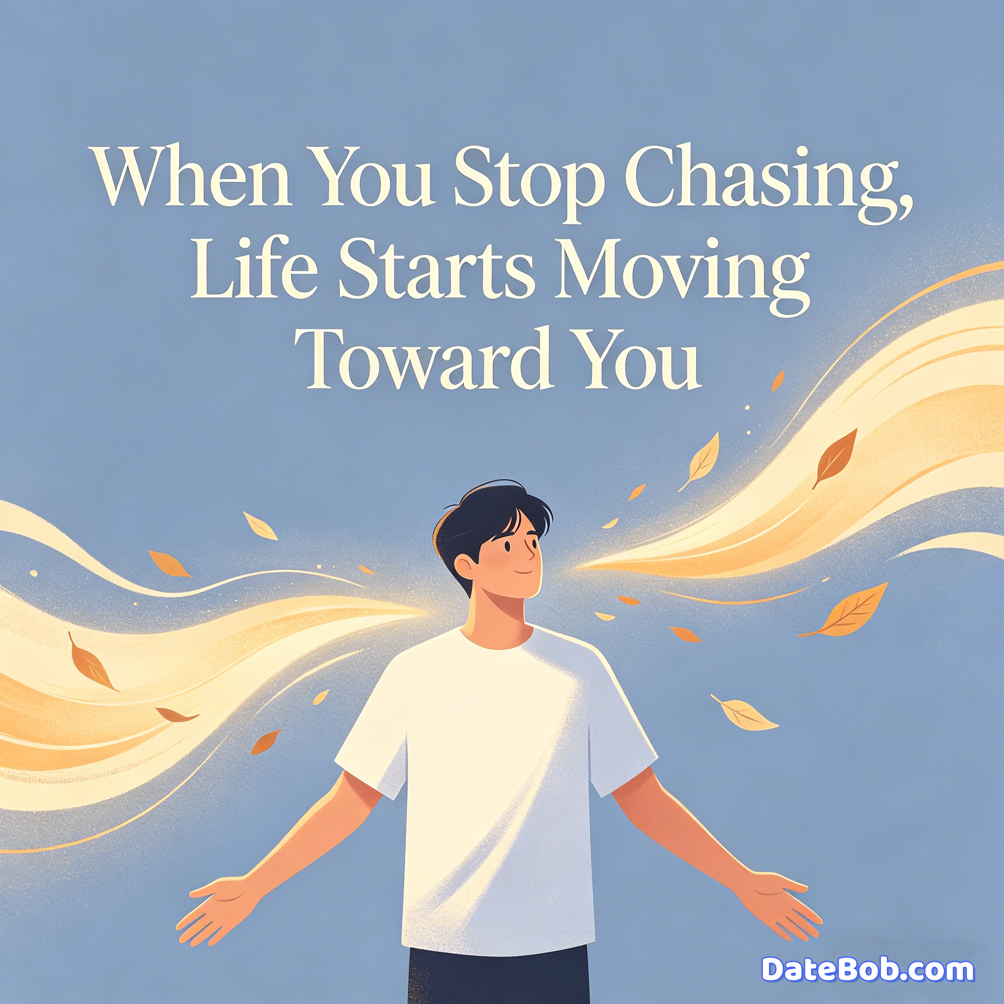 When You Stop Chasing, Life Starts Moving Toward You
